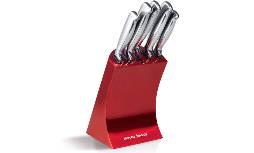 Image 3: Morphy Richards Knife Set