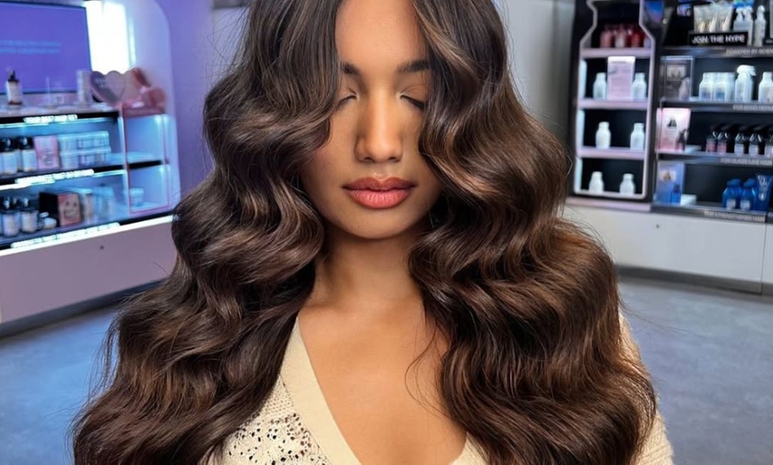 Image 6: Half or Full Head Balayage with Cut Blow Dry or Moisture Treatment 