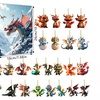 Image 4: Dragon Baby Pendant Christmas Advent Calendar Blind Box