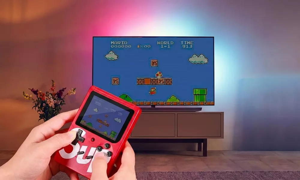 Consola con 400 videojuegos retro