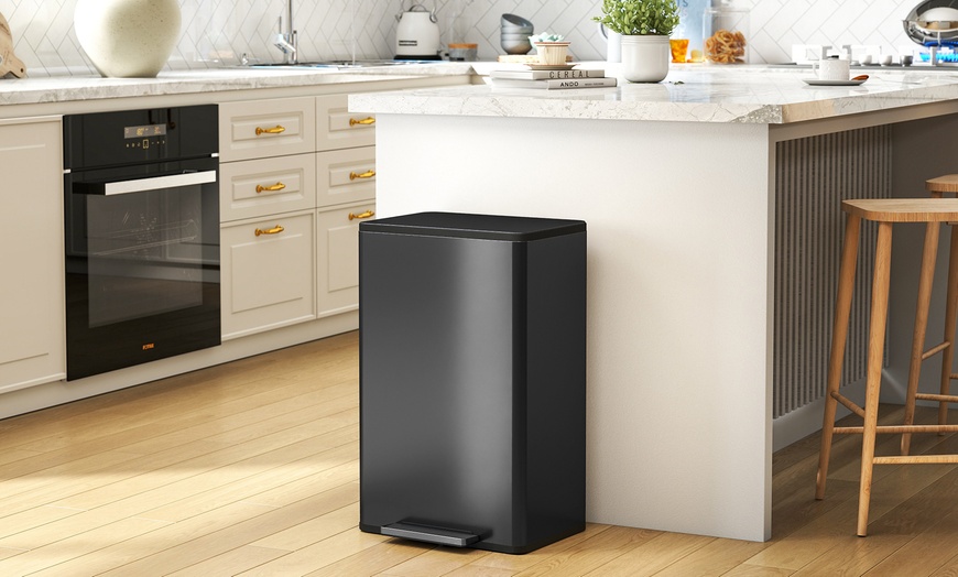 Image 11: HomCom Kitchen Bin Selection - Soft-Close, Pedal and Sensor Designs