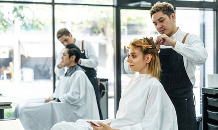 Haircut with Single-Process Color - Hair Tech Salon