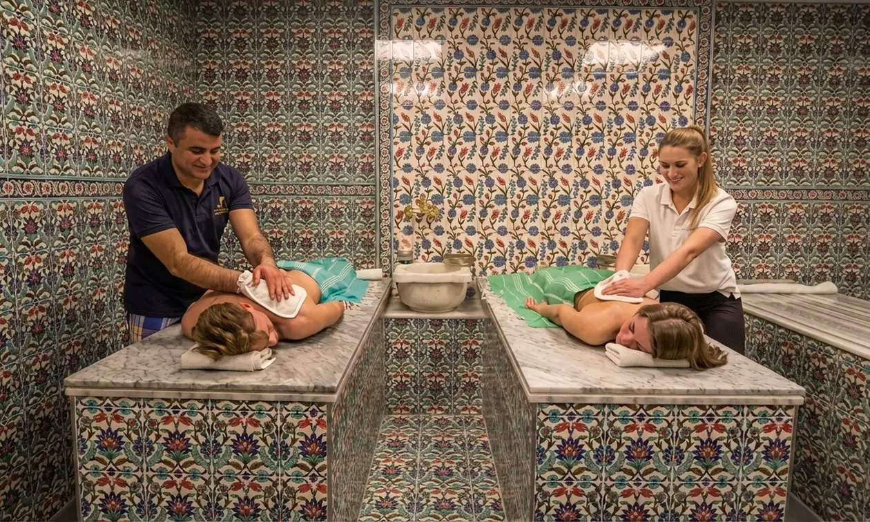 Sauna- und Hamam-Zugang inkl. Schaum-Massage & Peeling für 1 Person