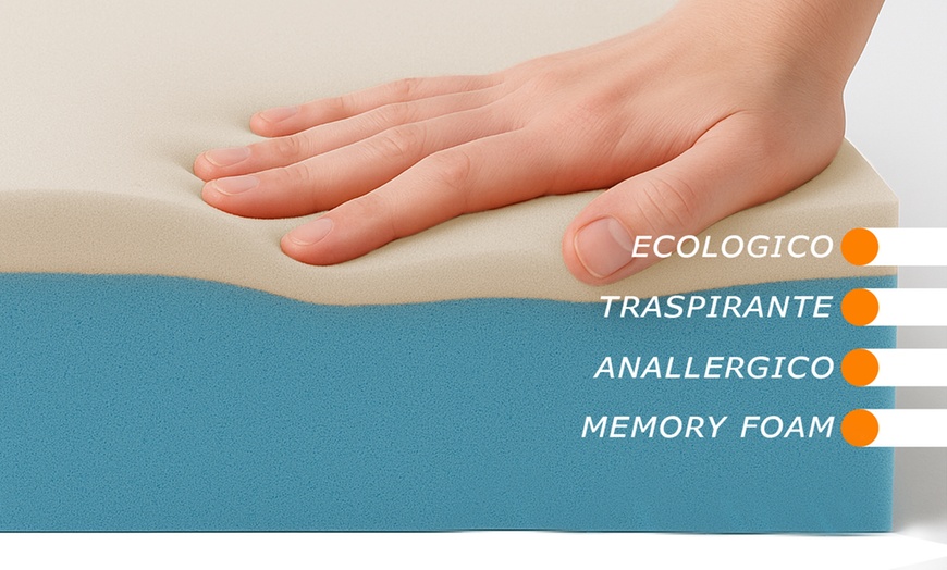 Image 8: Materasso in memory foam sfoderabile Miasuite