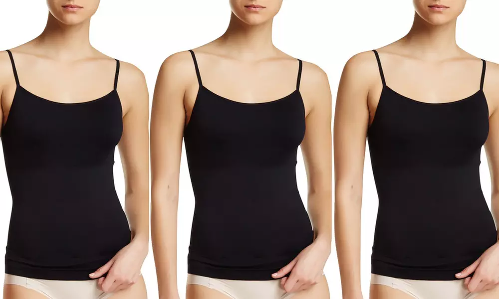 (3 Pack) Women's Seamless Shaping Camisoles