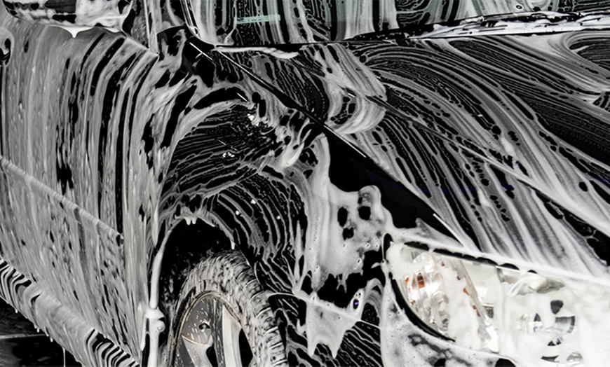 Image 2: Upgrade Your Ride: Express, Super Wash or Detailing with Hand Polish