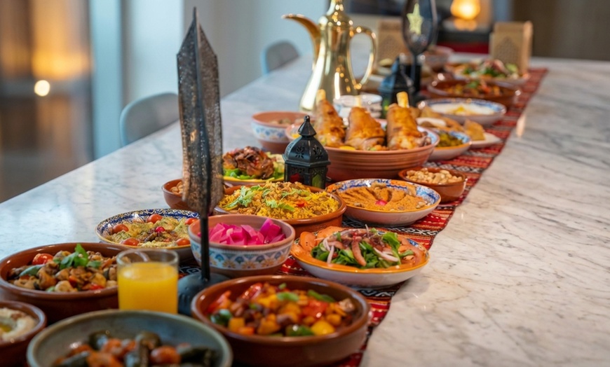 Image 4:  Dine Under Elegant with Premium Ramadan Iftar Buffet with Drinks 