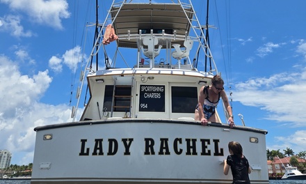 Sportfishing Charter Excursion, Up to 6 People - 4 Hours - Lady Rachel fishing charters