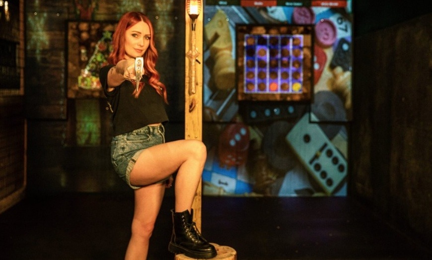 Image 8: Up to 32% Off Axe Throwing Experience at Bananas' Axe Cabana