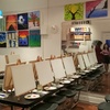 Image 1: Paint Your Heart Out with Paint and Sip Class for 1, 2, or 3 People 