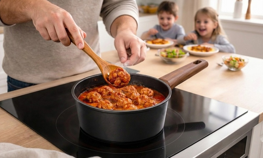 Image 14: Cocotte avec couvercle, batterie de cuisine de 6 ou 13 pièces