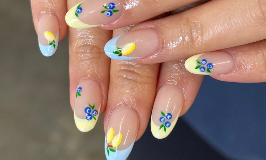 Image 1: Glam Up Your Nails with a Gel Manicure or a Dazzle Dry Mani & Pedi 