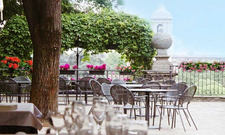 Menu gourmet di carne con antipasto, primo, secondo, dolce e vino alla Terrazza Da Vinci (sconto fino a 47%)