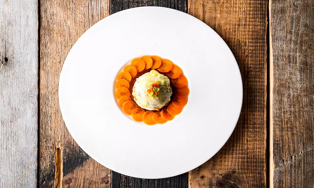 Menu gourmand 7 services avec accords mets et vins en option au Tilia