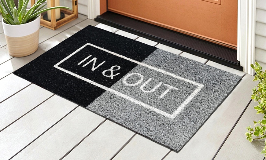 Image 74: Zerbino in cocco con retro antiscivolo