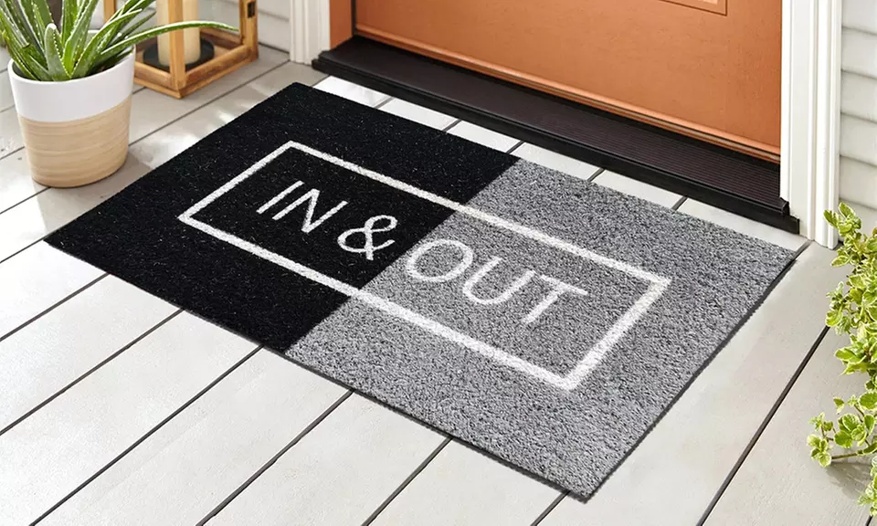 Zerbino in cocco con retro antiscivolo