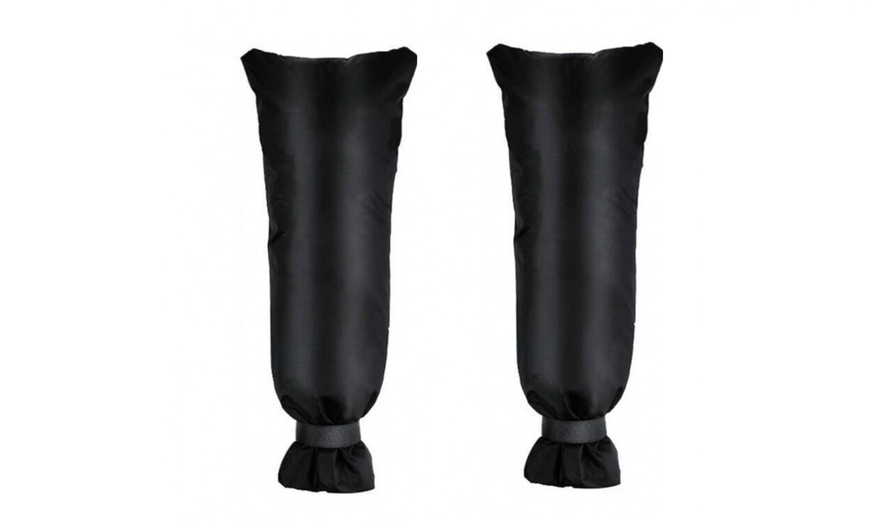 Image 5: Long Faucet Freeze Protection Cover, Heavy-Duty Insulation