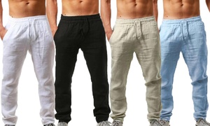 Men's Cotton Linen Pants