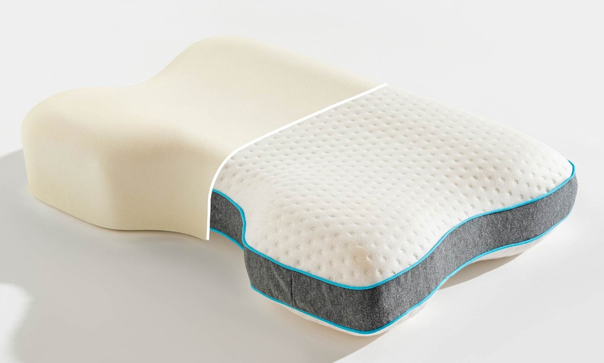 Image 7: Coussin Serenity en mémoire de forme et anti-ronflement