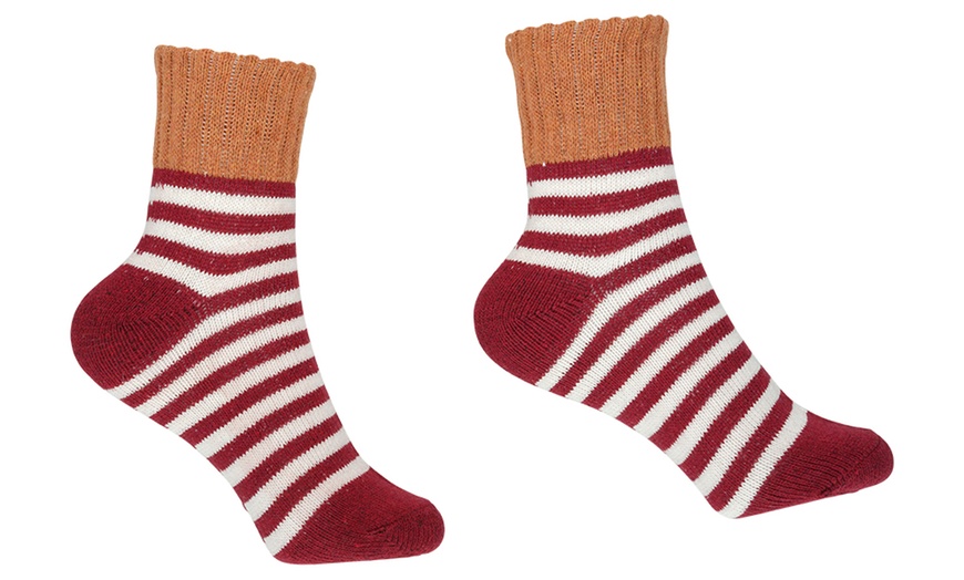 Image 5: 1 ou 2 lots de 5 paires de chaussettes thermiques pour femmes