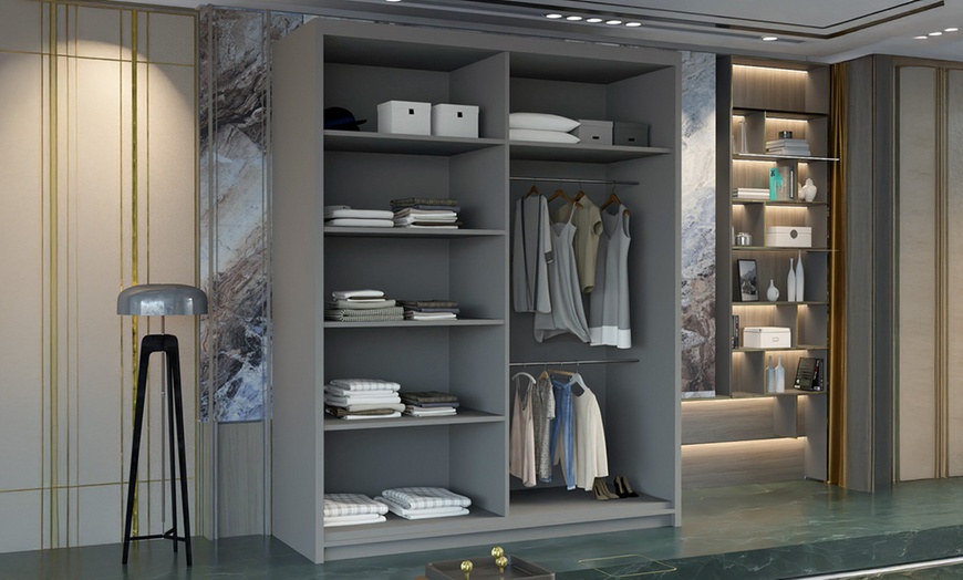 Image 4: Sliding Wardrobes 4 Montana Sliding Wardrobe with Mirror