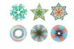 27-Piece Spirograph Design Set, Creative Pattern Making for All Ages - Image 3