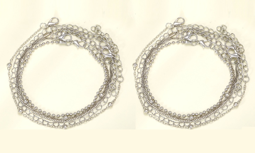 Image 8: 1x oder 2x 5er-Set Mode-Armbänder