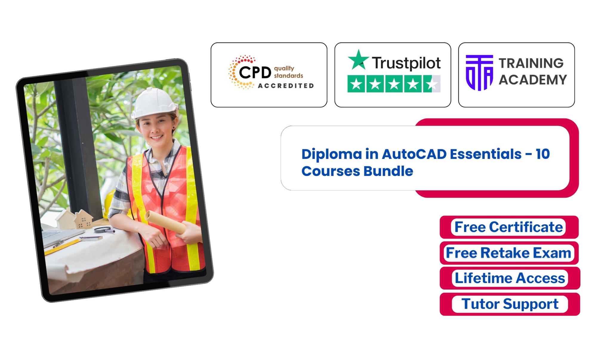 Learn Diploma in AutoCAD or Lifetime 2000+ Courses