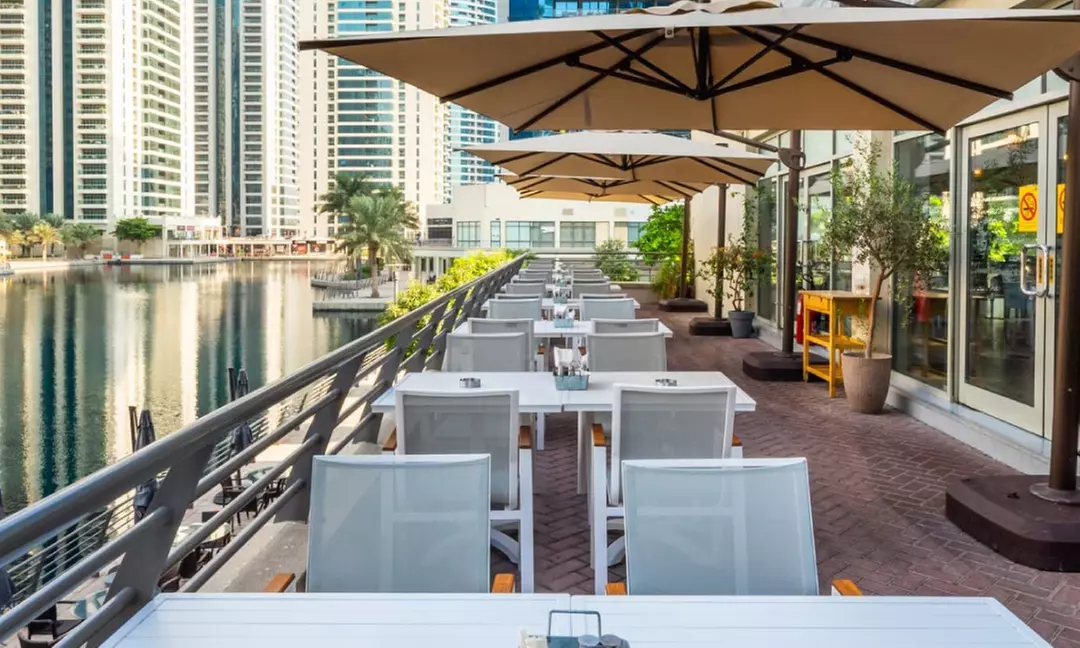 Sharing-Style Menu for a Child (AED 45) or 1, 2, or 4 Adults (AED 85)