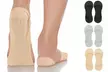 3 Pairs Ultra Low Cut Liner No Show Non Slip Invisible Socks for Flats Shoes - Second Medium