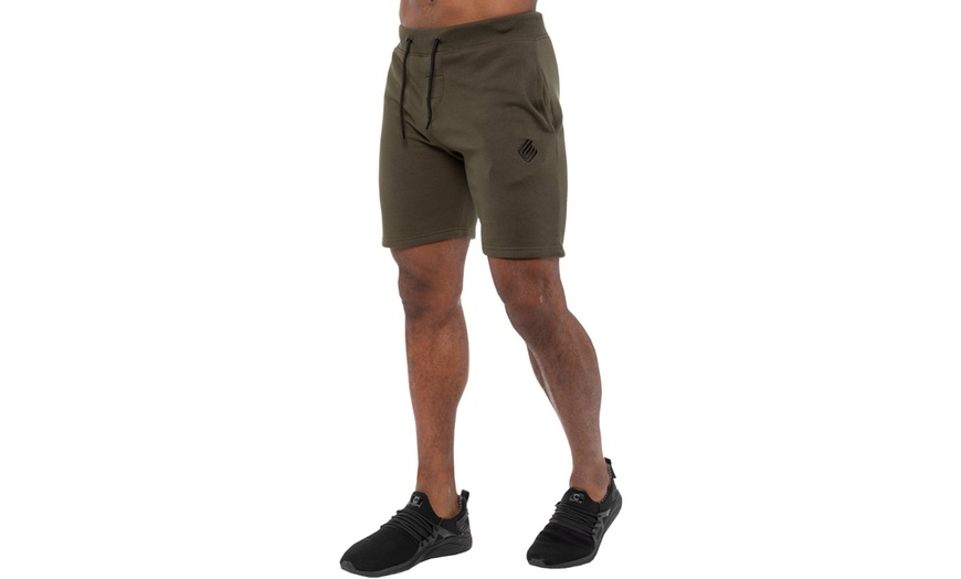 Image 4: Two-Pack Enzo Men's Fleece Shorts 
