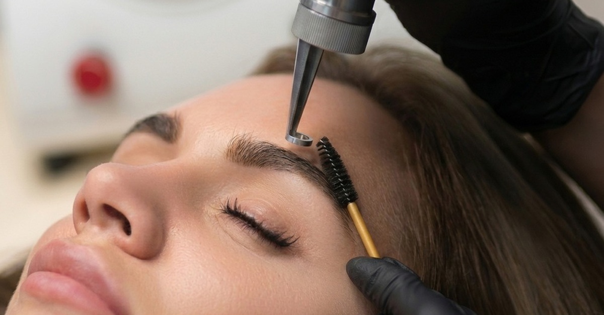 Sesiones de eliminación de micropigmentación o microblading en cejas en Madrid