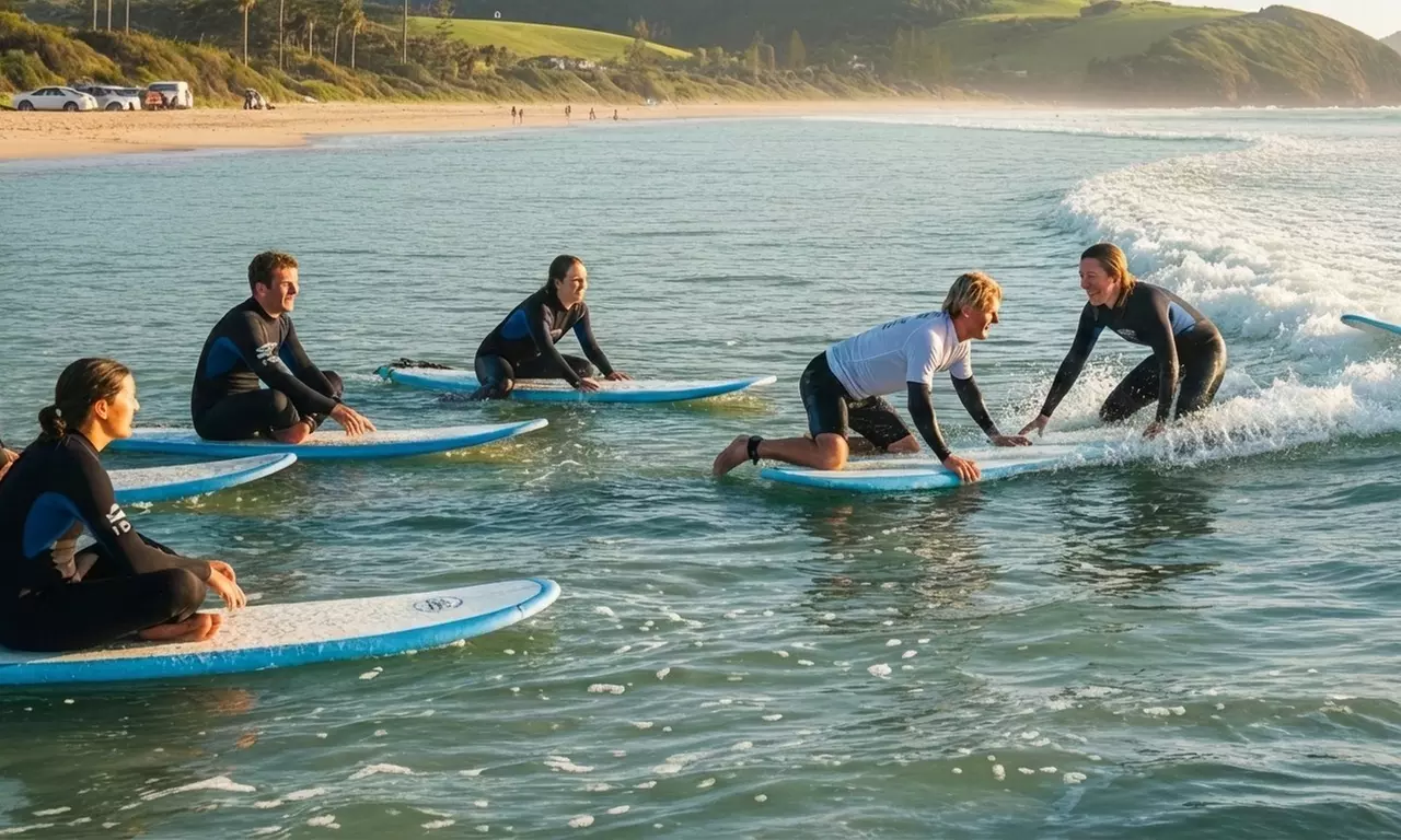 Beginner, Private & Family Surfing Lessons
