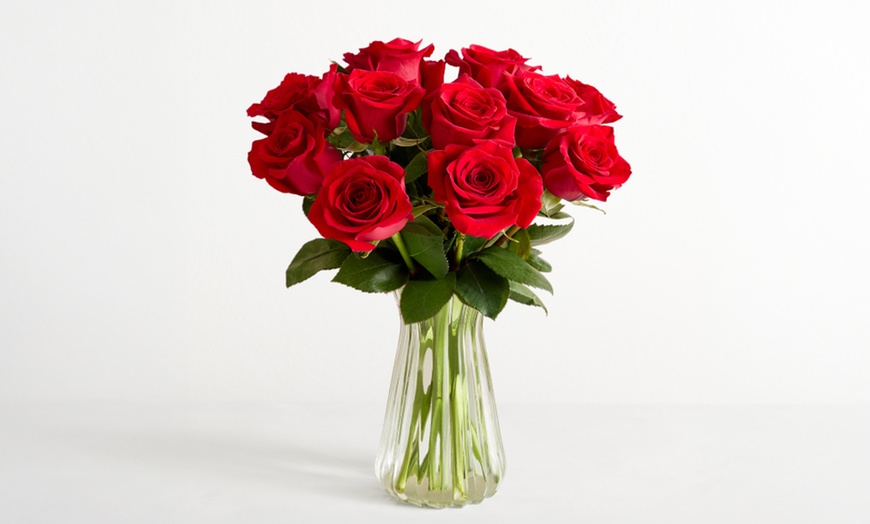 Image 8: Next Day Delivery Valentine's Rose Bouquets from 1-800-Flowers.com 
