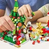 Image 1: LEGO Inspired Christmas Advent Calendar Building Blocks for Adults