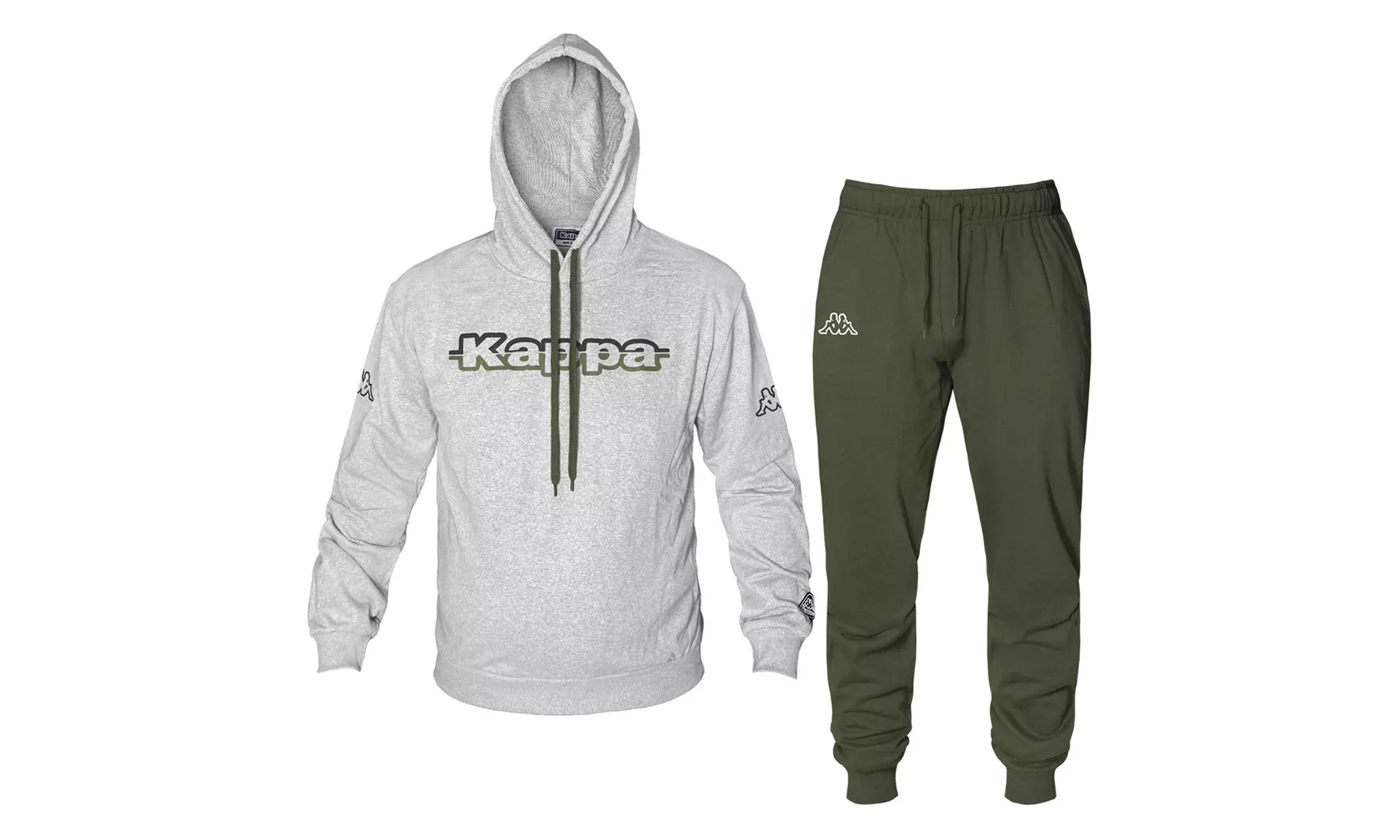 Tuta uomo Kappa in cotone leggero