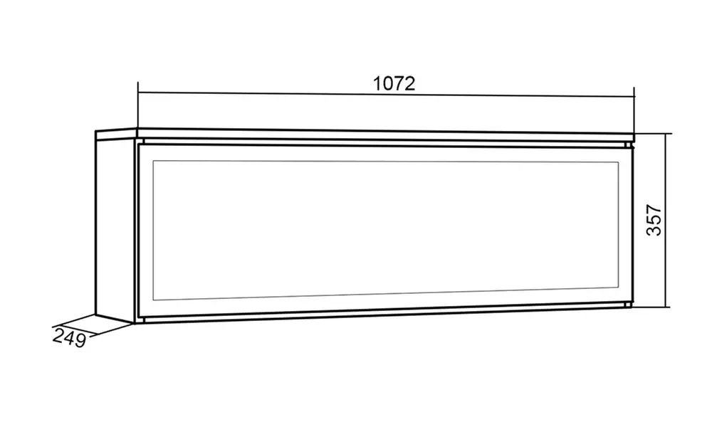 Cheminée électrique à LED avec effet de feu 3D réaliste