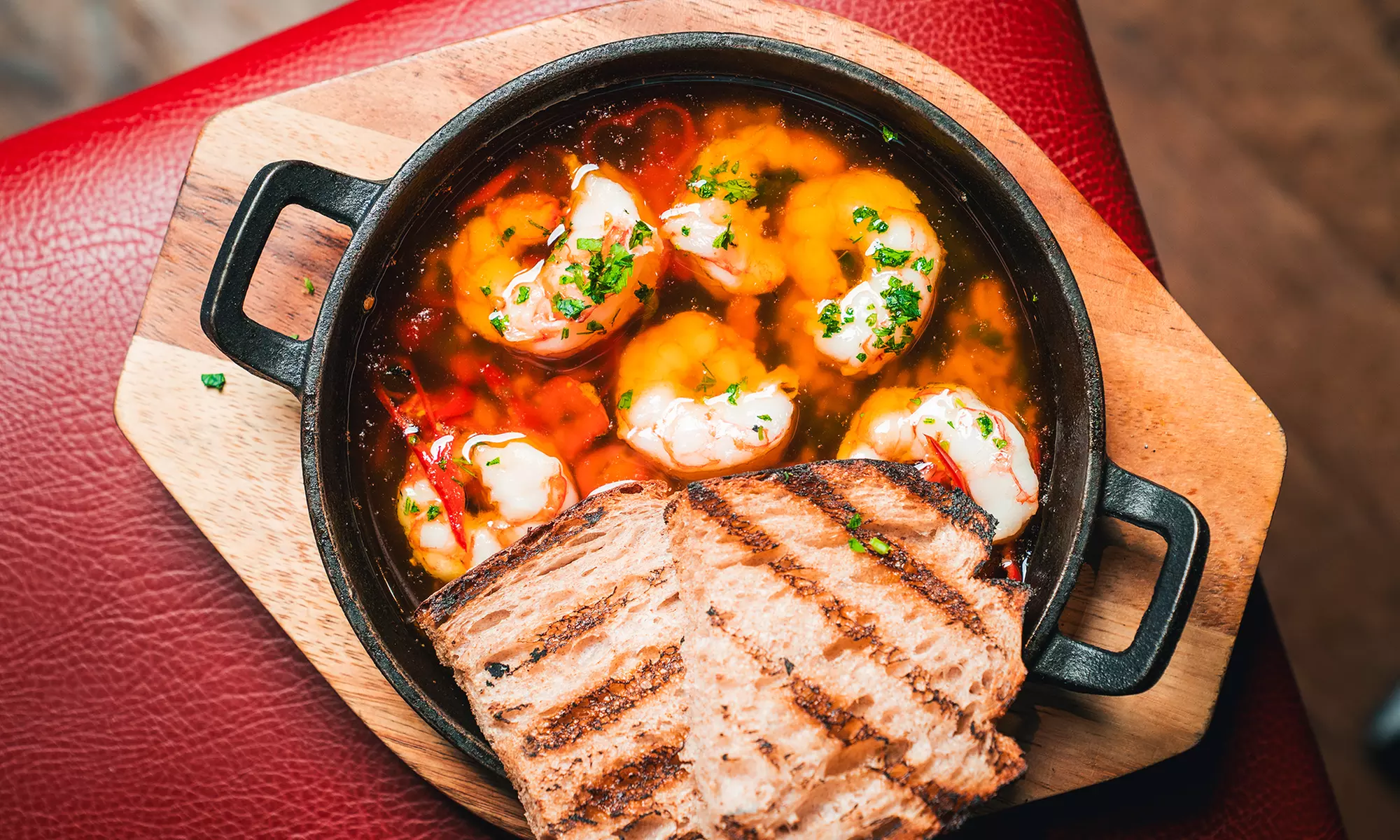 5 Tapas to Share Glass of Sangria for Two at 2Taps Wine Bar