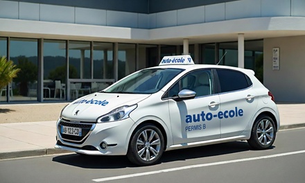 Permis B auto : pack 10h - boite manuelle - Auto École 13Formapro