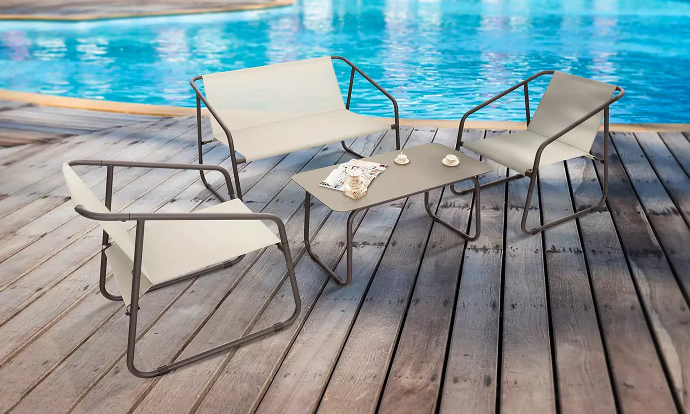 Set salotto da giardino, disponibile in 3 modelli - Primary Image