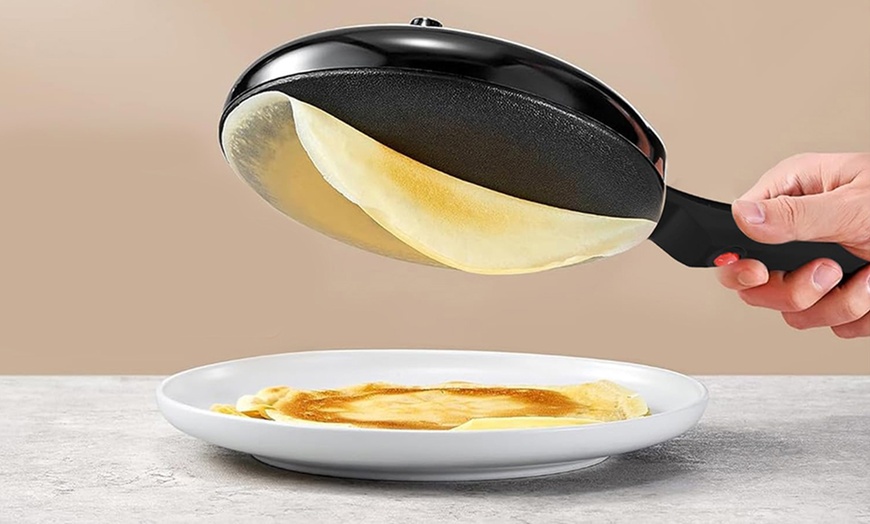 Image 9: Crêpière plongeante électrique antiadhésive 800 W