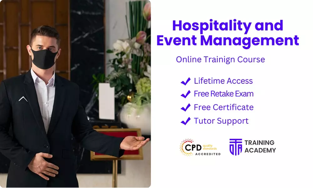 Master Hospitality & Events + 2000+ Online Courses Access at Online Training Academy (Up to 38% Off) - Primary Image