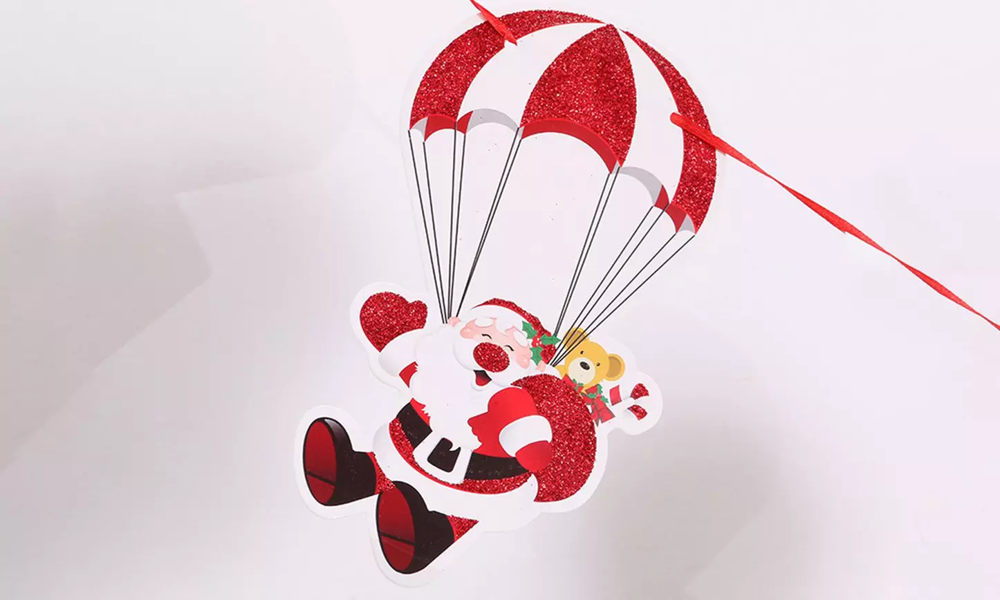 One, Two or Three Eight-Piece Christmas String Decoration Sets - Image 2