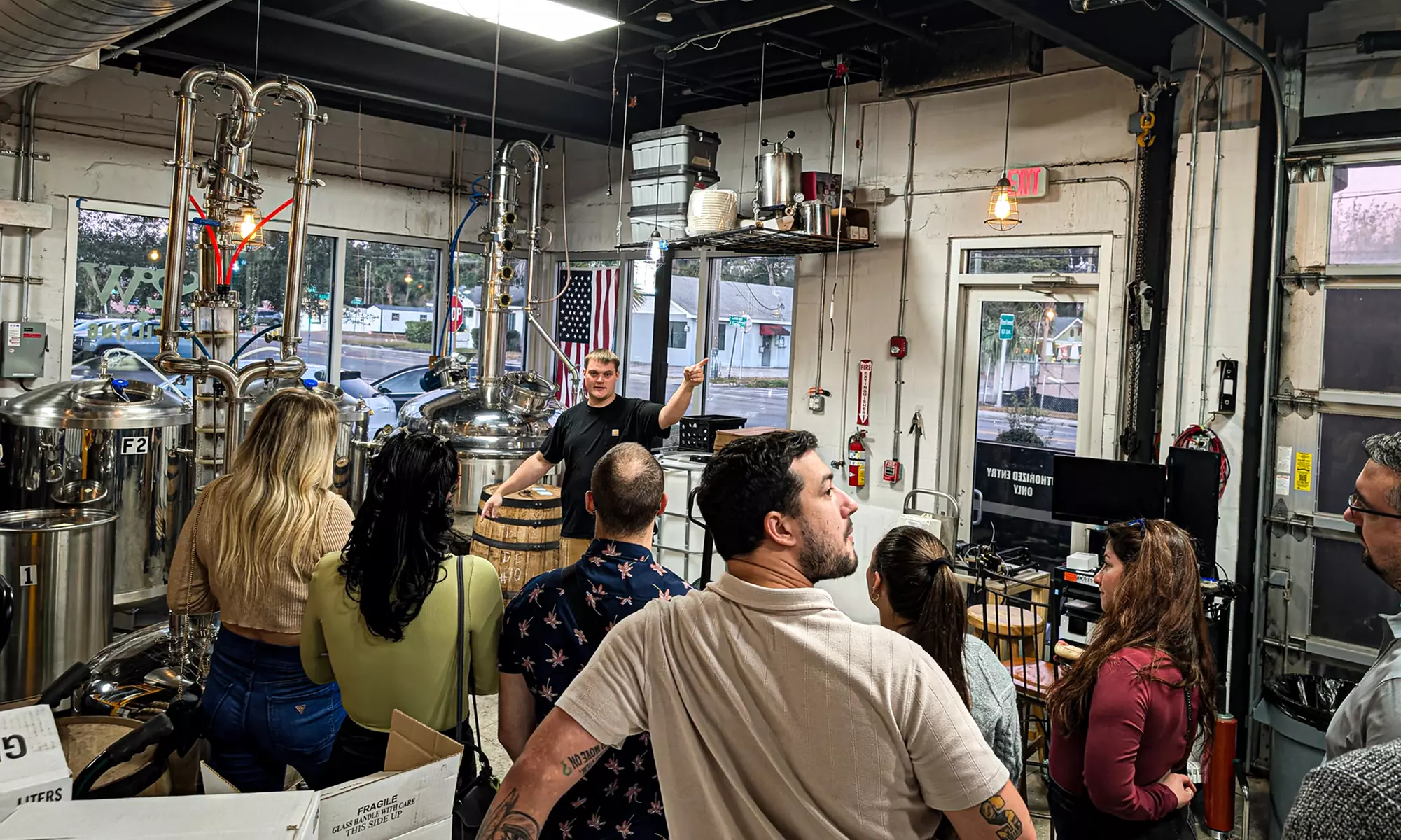 Distillery Tour & Tasting for 1, 2, 4 or 10 Guests