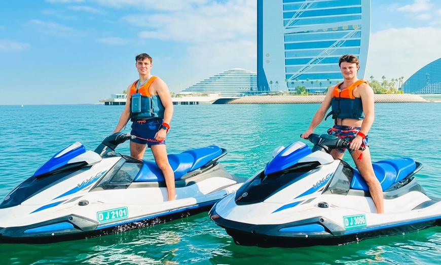 Image 8: Guided Dubai Jet Ski Tours Featuring Burj Al Arab, Atlantis & More