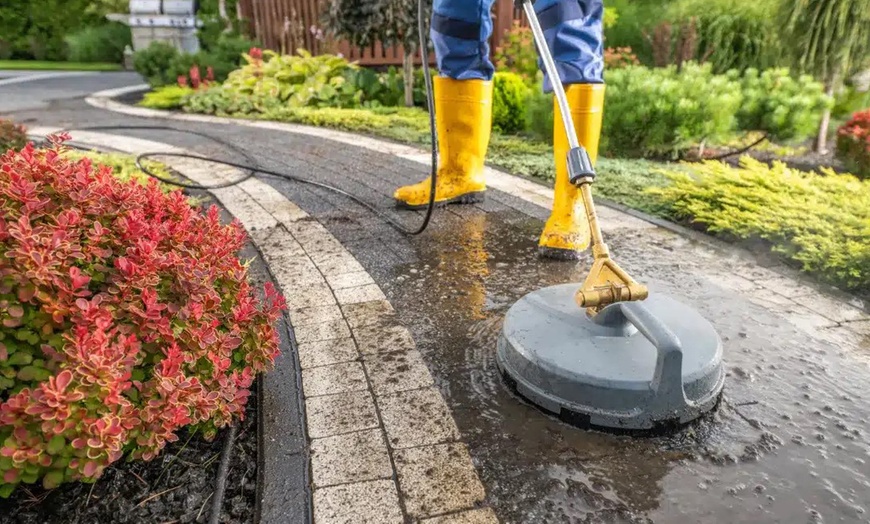 Image 1: Transform your Driveway, Porch and Walkway with a Deep Clean 