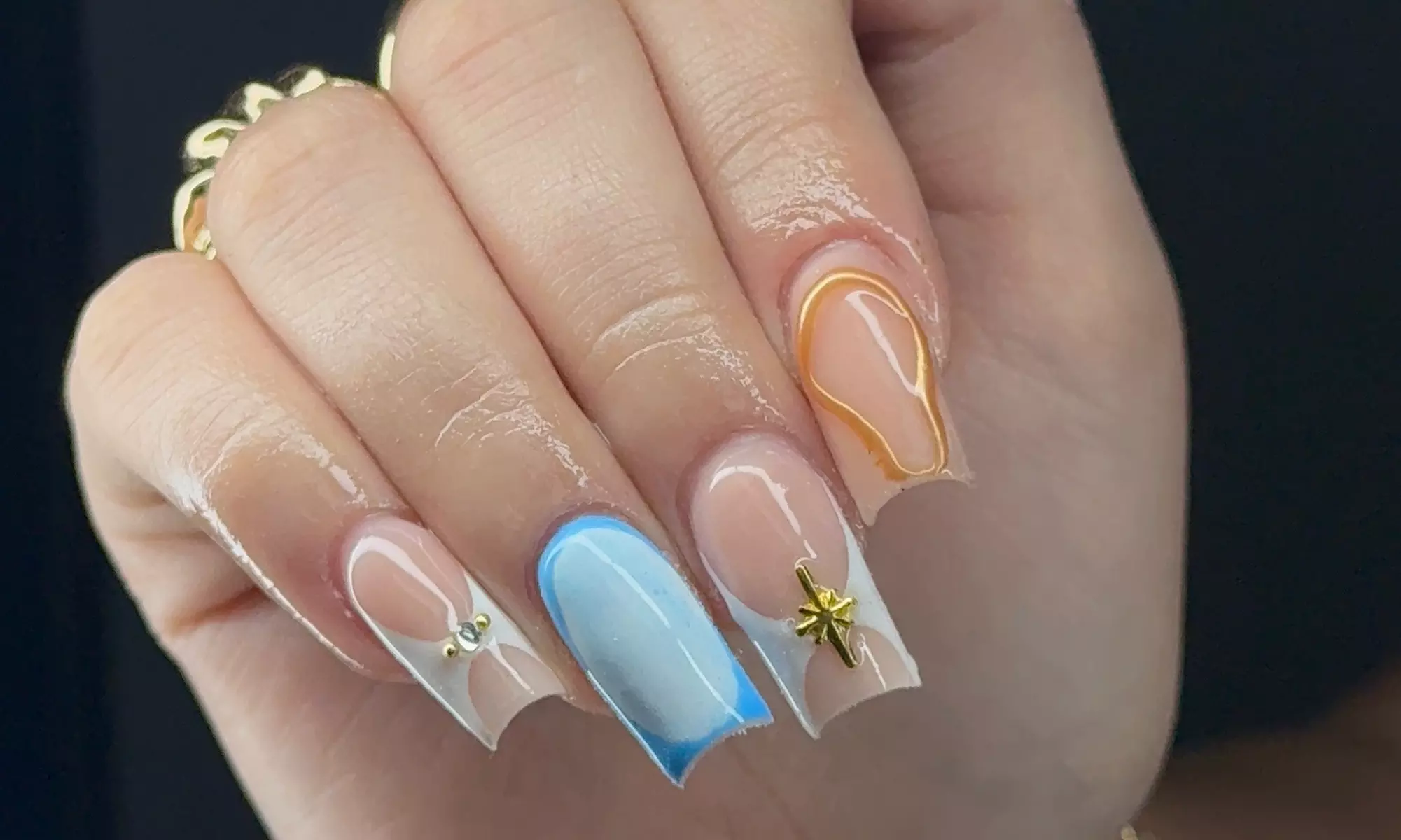 Up to 37% Off on Salon-Shellac/No-Chip Mani-Pedi at Jordans Creations