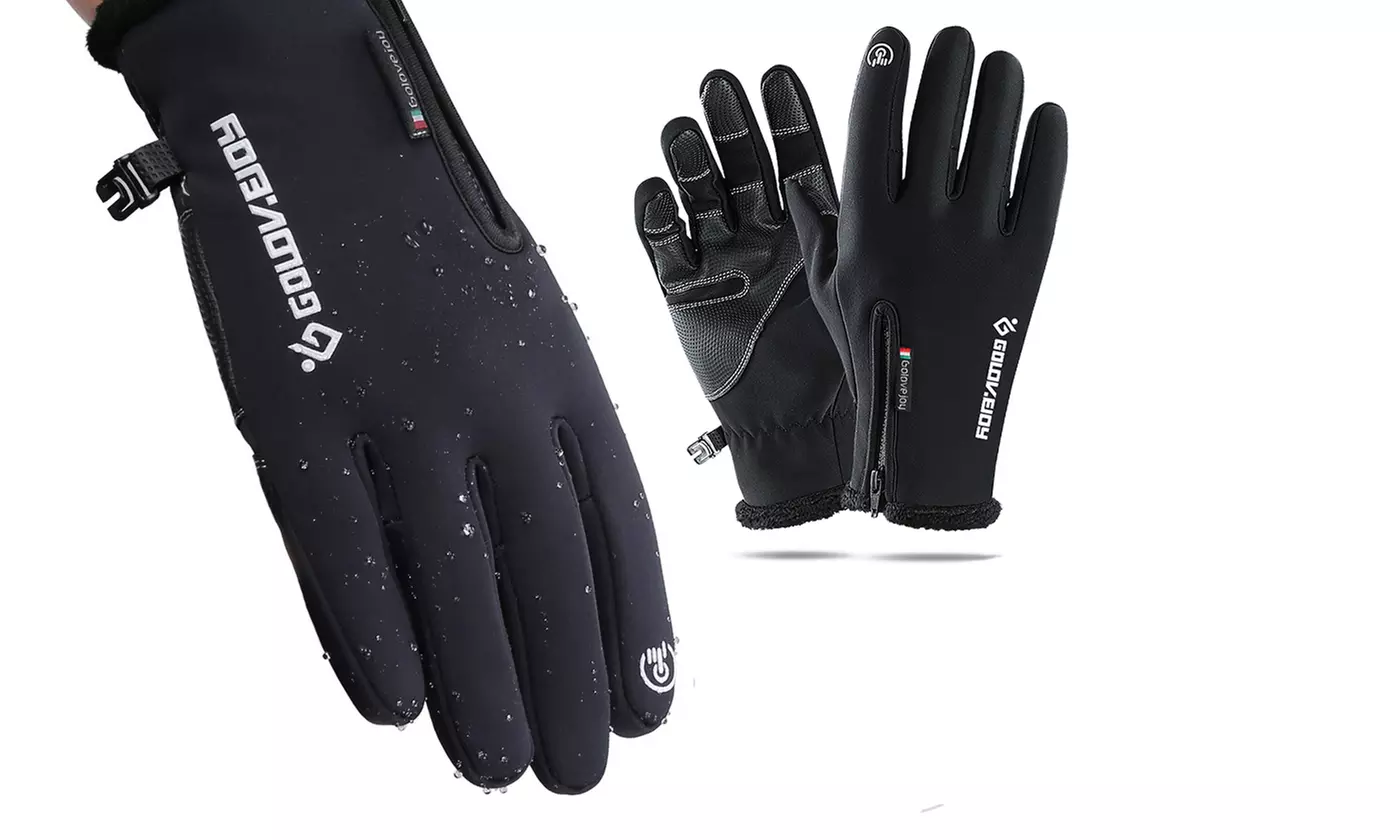 Waterproof Winter Ski Gloves Touch Screen Warm Mittens Snow Snowboarding