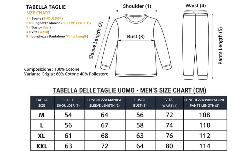 Image 19: Pyjama hiver Nottingham 
