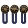 Image 19: 5 Pack No Sew Elastic Metal Jeans Retractable Button Pant Waistband Expander